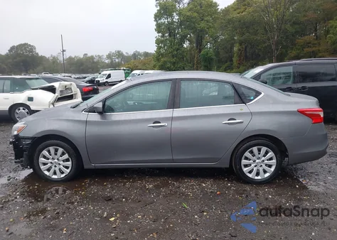 2017 Nissan Sentra S z USA, uszkodzony, nr VIN 3N1AB7AP9HY250506